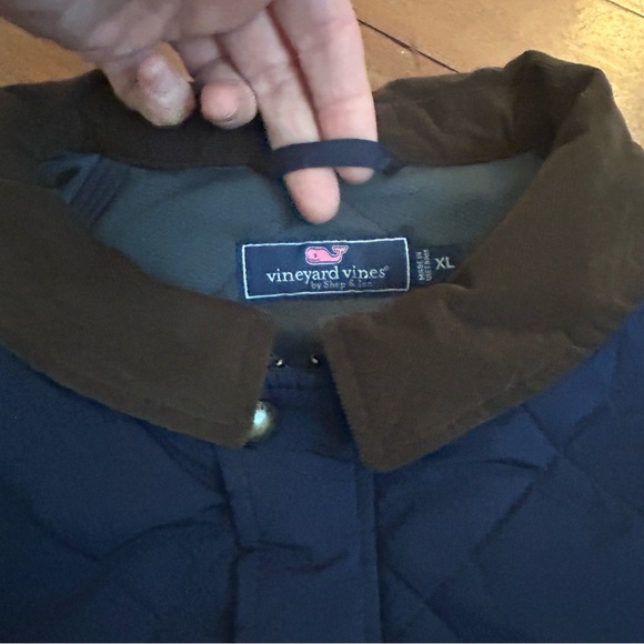 Vineyard Vines Quilted Barn Jacket Navy - Picture 11 of 12